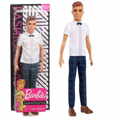 Ken Puppe im Slick Plaid Style | Barbie | Mattel Fashionistas 117