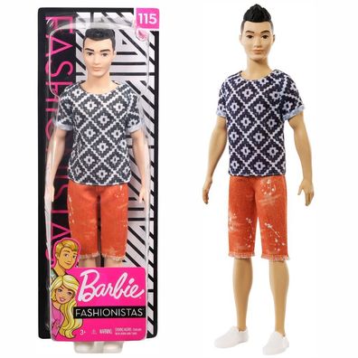 Ken Puppe im Boho Hip Style | Barbie | Mattel Fashionistas 115