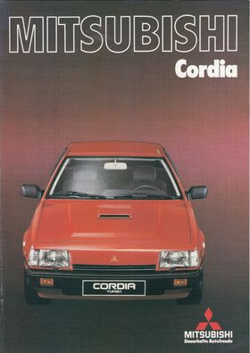 Mitsubishi Cordia, Prospekt