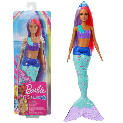 Meerjungfrau-Puppe | Barbie Dreamtopia | Lila Pinke Haare | Mattel