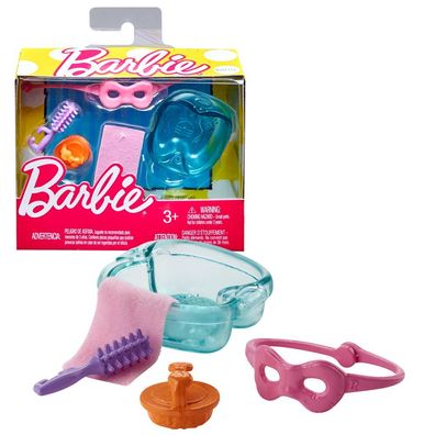 Barbie Wellness Set | Zubehör Badezimmer | Mattel Wohnaccessoires Set