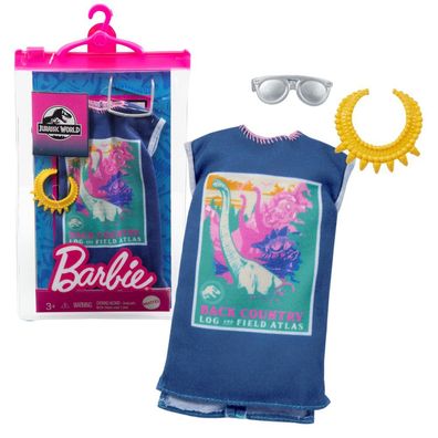 Back Country | Barbie Jurassic World | Mattel | Mode Puppen-Kleidung