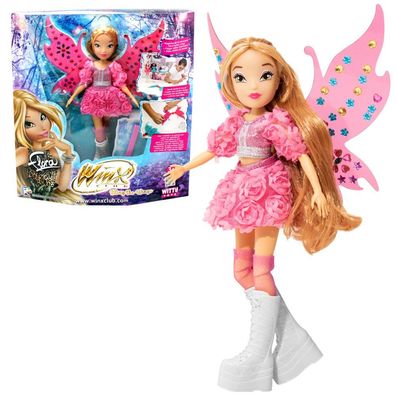 Flora | Bling the Wings Puppe | Winx Club | Kreativ Set
