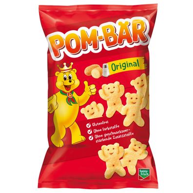 Funny Frisch Pom Bär Original gesalzene Kartoffelchips 75g