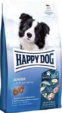 HAPPY DOG ¦ fit & vital - Junior - 4kg ? Trockenfutter