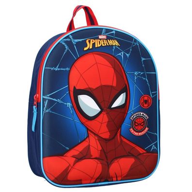3D Rucksack | Marvel Spiderman | 32 x 26 x 10 cm | Kinder Tasche