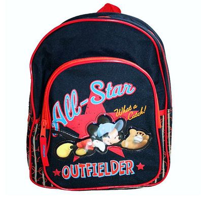 Kinder Rucksack All Star | 31 x 25 x 9 cm | Micky Maus | Mickey Mouse