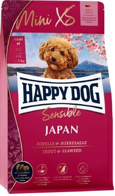 HAPPY DOG ¦ Sensible Mini XS Japan - 1,3kg ? Trockenfutter