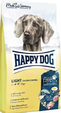 HAPPY DOG ¦ fit & vital - Light Calorie Control - 4kg ? Trockenfutter