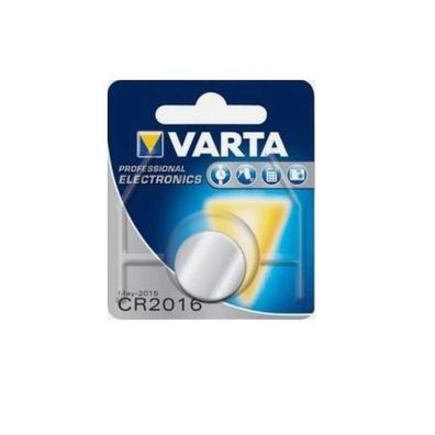 VARTA Batterien Knopfzelle CR2016, 1 Stück, Lithium Coin, 3V,