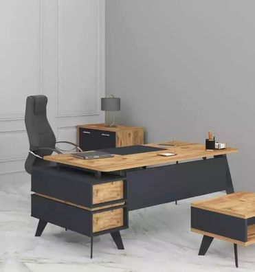 Moderner Büro Schreibtisch Cheftisch Arbeitszimmermöbel Office Design