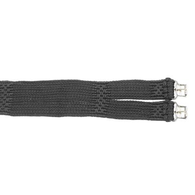 Sattelgurt Schnur-Standard - Farbe: schwarz Größe: 110 cm