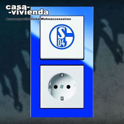 Bundesliga Fanschalter "FC Schalke 04 Schalterset 2" - original BUSCH JAEGER®