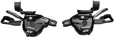 Shimano Schalthebel DEORE XT SL-M8000 I-Spec, 2/3x11-fach, Paar, schwarz