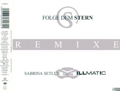 Maxi CD Sabrina Setlur / Folge dem Stern ( Remix )