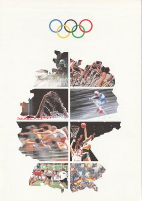 FDC BRD Sonderausgabe Sporthilfe Olympische Spiele 6.2.1992 EB 1/92