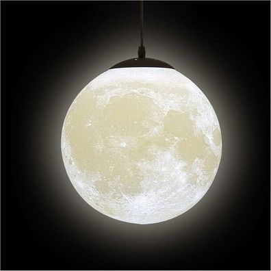 3D-Mond-Kronleuchter-Mond-Deckenleuchter Mond-Deckenleuchte Planet Pendelleuchte Mond
