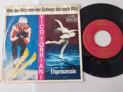 Vico Torriani - Wie der Blitz von der Schwyz bis nach Kitz 7'' Vinyl Germany