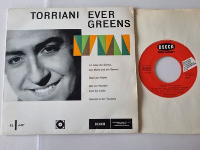 Vico Torriani - Evergreens 7'' Vinyl Germany Label 2