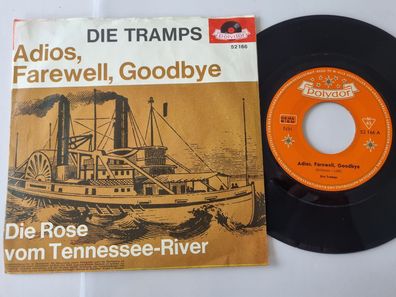 Die Tramps - Adios, farewell, goodbye 7'' Vinyl Germany