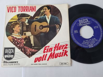Vico Torriani - Ein Herz voll Musik 7'' Vinyl EP Germany