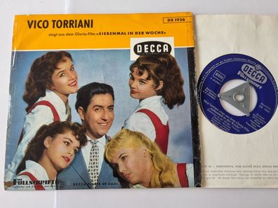 Vico Torriani - Siebenmal in der Woche 7'' Vinyl EP Germany