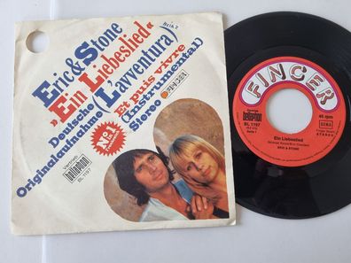 Eric & Stone - Ein Liebeslied 7'' Vinyl Germany SUNG IN GERMAN