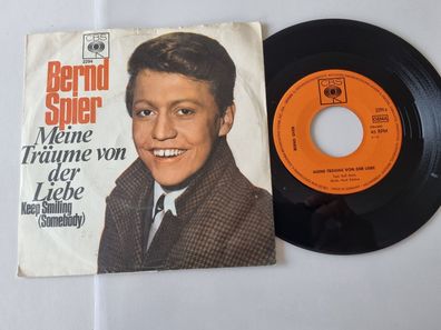 Bernd Spier - Meine Träume von der Liebe 7'' Vinyl Germany