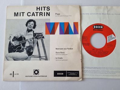 Caterina Valente - Hits mit Catrin/ Pepe 7'' Vinyl EP Germany