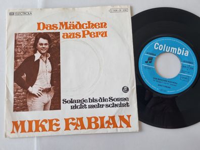 Mike Fabian - Das Mädchen aus Peru 7'' Vinyl Germany