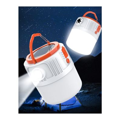 EMNT LED Campinglaterne, 15000 mAh wiederaufladbare Lichter mit 6 Lichtmodi, Notstrom