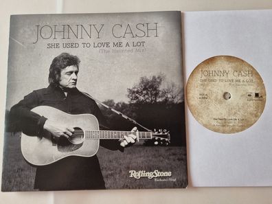 Johnny Cash - She used to love me a lot (The Haunted Mix) 7'' Vinyl Germany