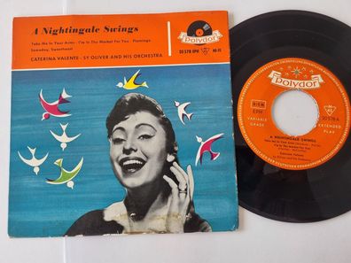 Caterina Valente - A nightingale swings 7'' Vinyl Germany SUNG IN English