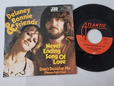 Delaney & Bonnie & Friends - Never ending song o 7'' Vinyl Germany