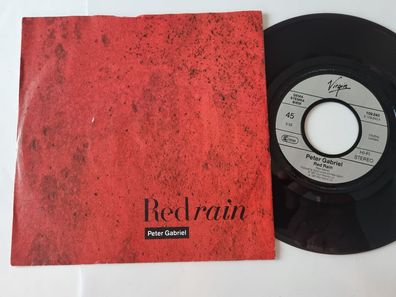 Peter Gabriel - Red rain 7'' Vinyl Germany