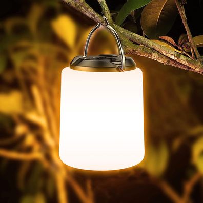 Wiederaufladbare Campinglaterne, wiederaufladbare LED-Campinglampe - 3000K warmweißes