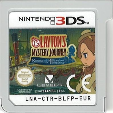 Laytons Mystery Journey Katrielle und die Verschwörung der Millionäre Nintendo ...