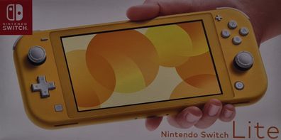 Nintendo Switch Lite Handheld-Spielkonsole Gelb OVP - Zustand: Gut
