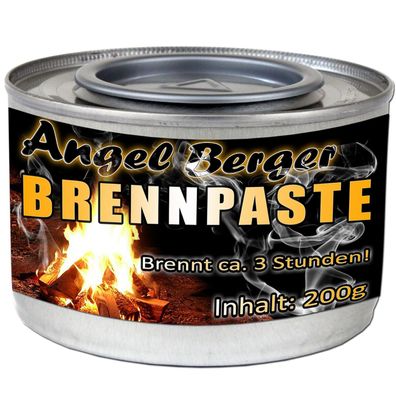Angel Berger Brennpaste für Tisch Räucherofen Brenngel Chafing Dish 200g