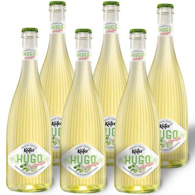 Käfer Hugo Alkoholfreier Weincocktail <0,5% vol exotisch fruchtig <0,5% vol 6 x 75 cl