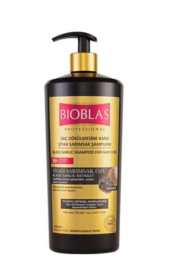 Bioblas Schwarzer Knoblauch Shampoo 1000ml Anti Haarausfall für M/ F geruchlos