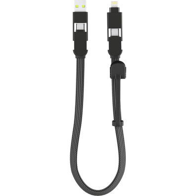 Rolling Square inCharge XL Cable 30cm - Schwarz