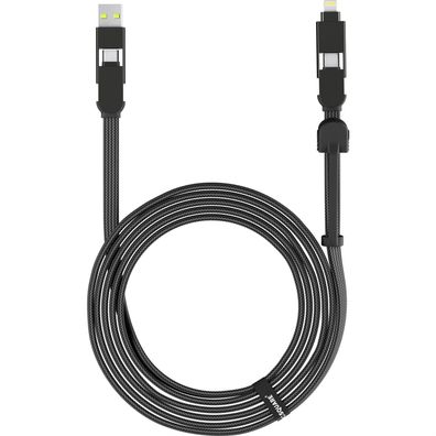 Rolling Square inCharge XL Cable 3m - Schwarz
