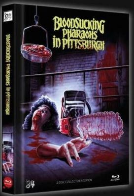 Bloodsucking Pharaohs in Pittsburgh (LE] Mediabook Cover A (Blu-Ray & DVD] Neuware
