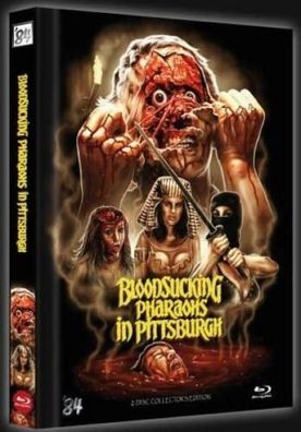 Bloodsucking Pharaohs in Pittsburgh (LE] Mediabook Cover B (Blu-Ray & DVD] Neuware