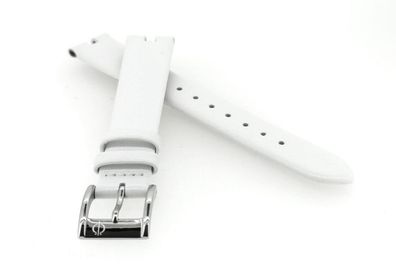 Candino Sapphire Uhrenarmband glattes Leder weiß C4599