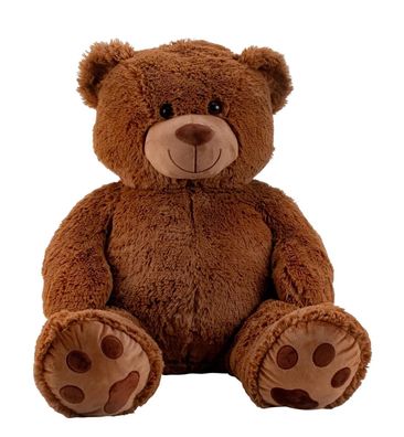 Riesen XXL Teddybär dunkelbraun 100 cm Kuscheltier