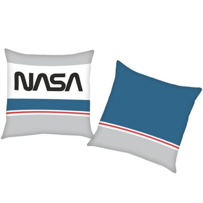 Stripes | NASA | 40 x 40 cm | Kinder Deko-Kissen | Wende-Motiv