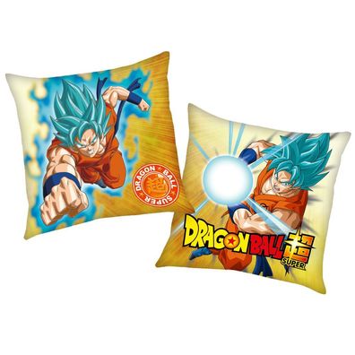 Son Goku | Dragon-Ball Super | 40 x 40 cm | Kinder Deko-Kissen