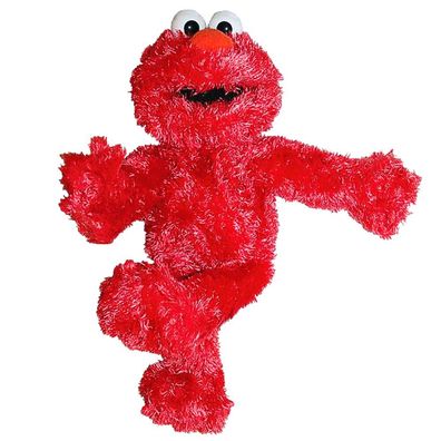 Elmo | Hand-Puppe | Sesamstrasse | 35 cm | Plüsch-Figur | Kuschel-Tier